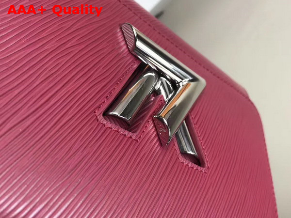 Louis Vuitton Twist MM in Oxblood EPI Leather Replica