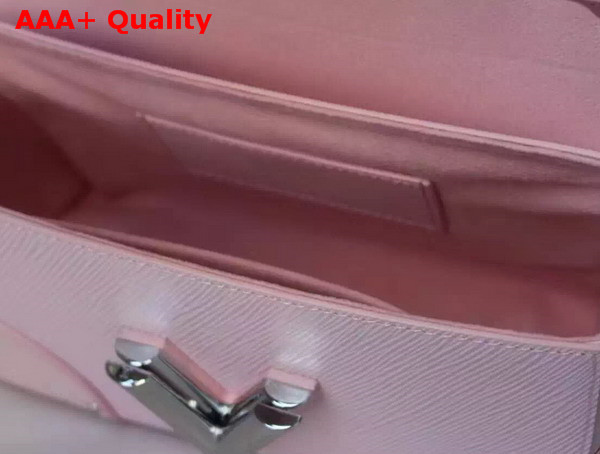 Louis Vuitton Twist MM in Pink Epi Leather with Metal Conners Replica