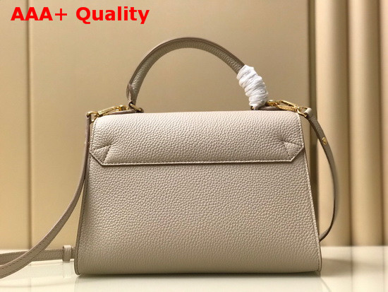 Louis Vuitton Twist One Handle MM Handbag in Greige Taurillon Leather M57092 Replica