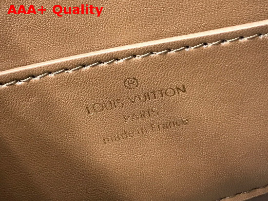 Louis Vuitton Twist One Handle MM Handbag in Greige Taurillon Leather M57092 Replica