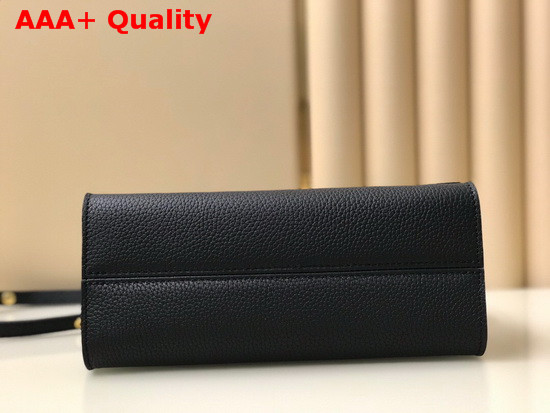Louis Vuitton Twist One Handle PM Handbag in Black Taurillon Leather M57093 Replica