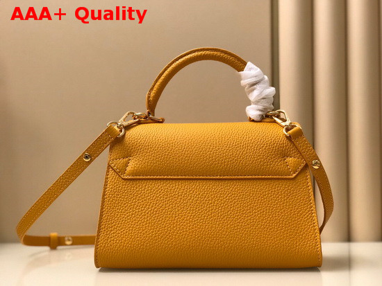 Louis Vuitton Twist One Handle PM Handbag in Saffran Taurillon Leather M57136 Replica