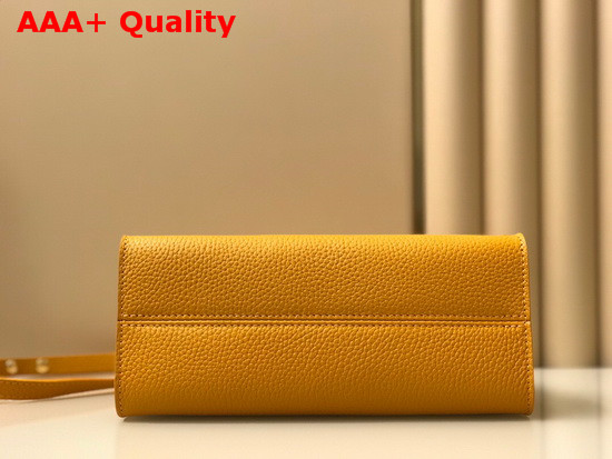 Louis Vuitton Twist One Handle PM Handbag in Saffran Taurillon Leather M57136 Replica