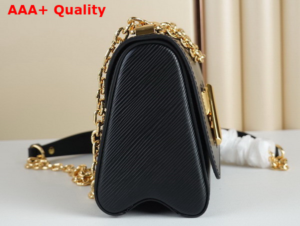 Louis Vuitton Twist PM Chain Bag Black Epi Leather Gold Color Hardware M21119 Replica