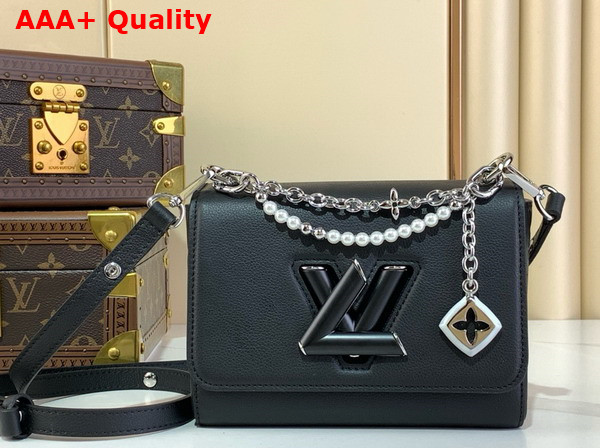 Louis Vuitton Twist PM Slim Black Taurillon Leather M14636 Replica