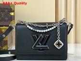 Louis Vuitton Twist PM Slim Black Taurillon Leather M14636 Replica