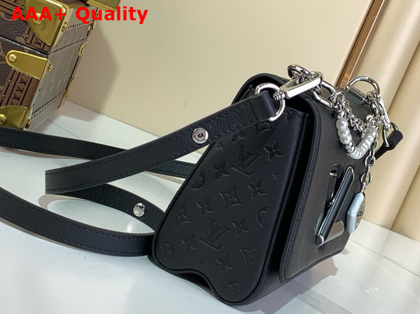 Louis Vuitton Twist PM Slim Black Taurillon Leather M14636 Replica