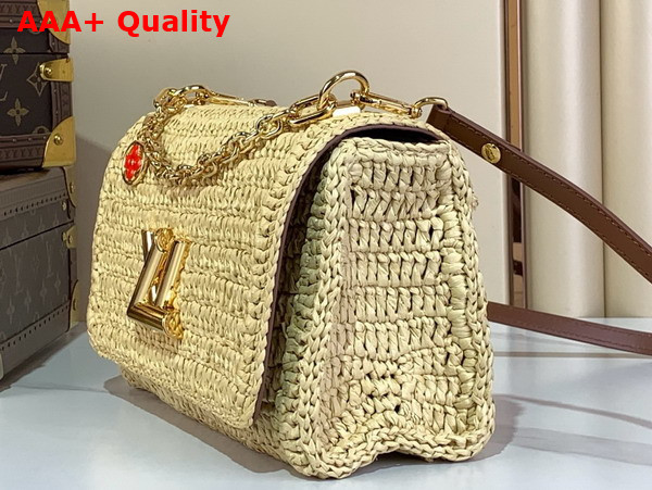 Louis Vuitton Twist PM Slim Brown Raffia M14309 Replica