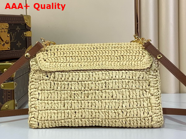 Louis Vuitton Twist PM Slim Brown Raffia M14309 Replica