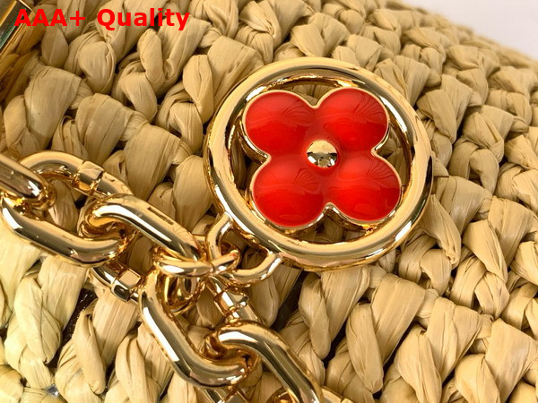 Louis Vuitton Twist PM Slim Brown Raffia M14309 Replica