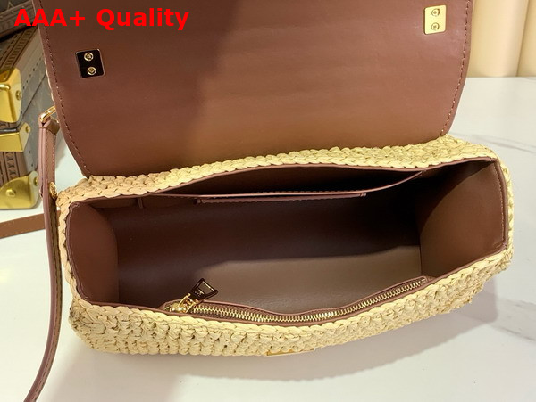 Louis Vuitton Twist PM Slim Brown Raffia M14309 Replica