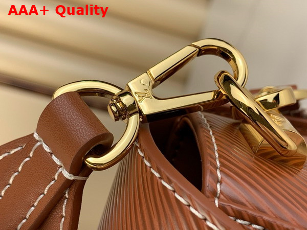 Louis Vuitton Twist PM Traveler Handbag in Gold Epi Grained Cowhide Leahter M24758 Replica