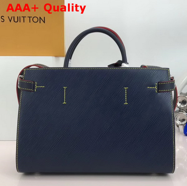 Louis Vuitton Twist Tote Epi Indigo M54980 Replica