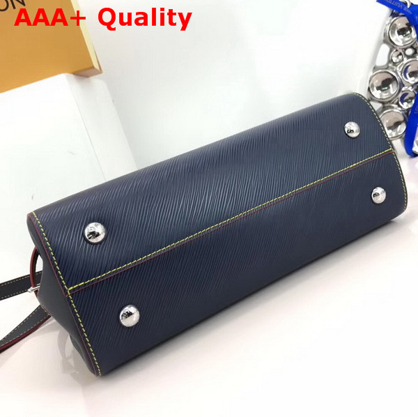Louis Vuitton Twist Tote Epi Indigo M54980 Replica