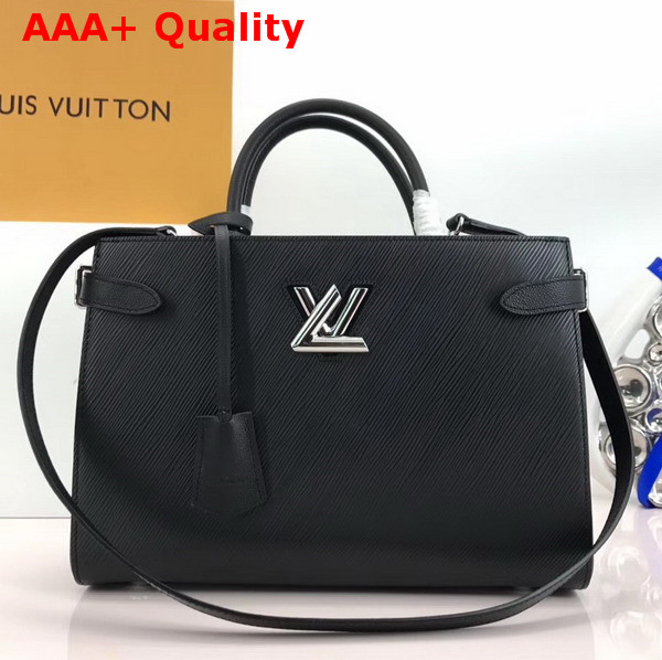 Louis Vuitton Twist Tote Epi Noir M54810 Replica