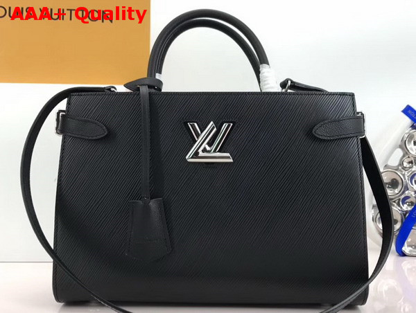Louis Vuitton Twist Tote Epi Noir M54810 Replica
