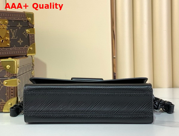 Louis Vuitton Twist West Bag in All Black Matte Epi Grained Leather M25336 Replica