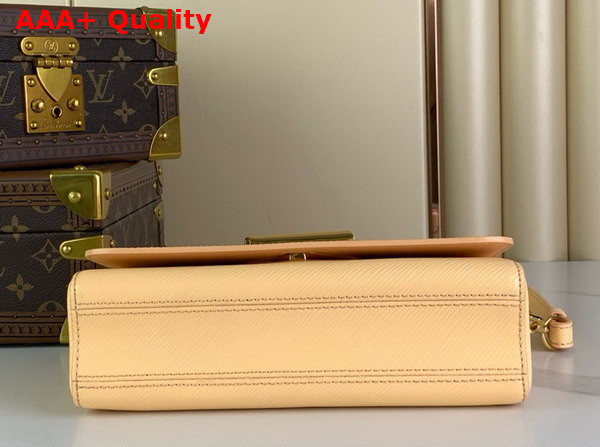Louis Vuitton Twist West Handbag in Beige Epi Leather Replica