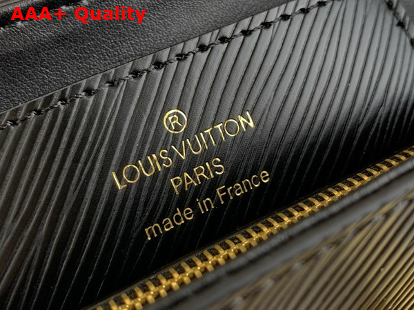 Louis Vuitton Twist West Handbag in Black Epi Leather M24549 Replica