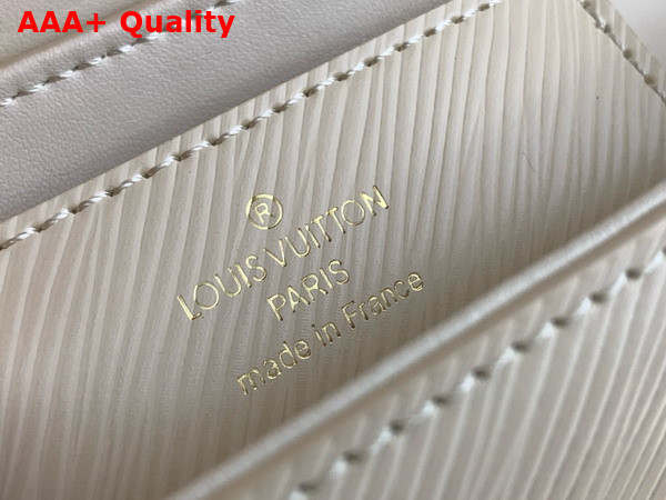 Louis Vuitton Twist West Handbag in Quartz White Epi Leather M24550 Replica
