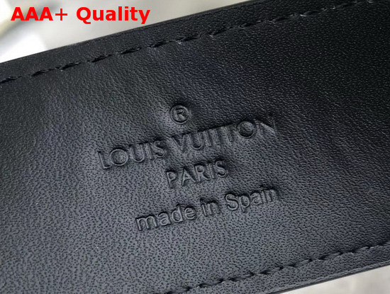 Louis Vuitton Utility 35mm Belt Monogram Eclipse Canvas M0235U Replica