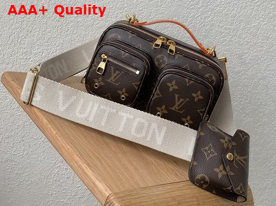 Louis Vuitton Utility Crossbody Bag Monogram Canvas M80446 Replica