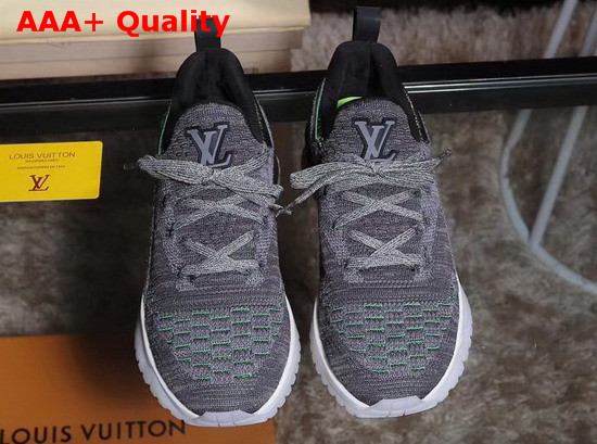 Louis Vuitton VNR Sneaker Grey Knit and Tape 1A3UI0 Replica