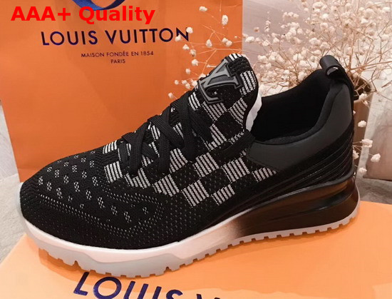 Louis Vuitton VNR Sneaker in Black Damier Knit Replica