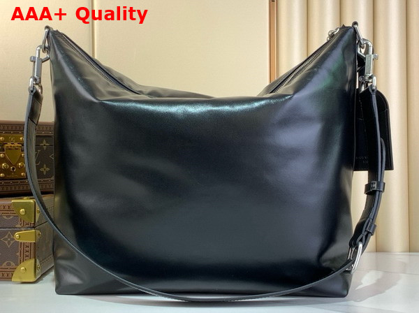 Louis Vuitton Vagabond Hobo in Black Calf Leather M13986 Replica