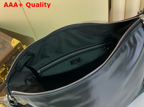 Louis Vuitton Vagabond Hobo in Black Calf Leather M13986 Replica