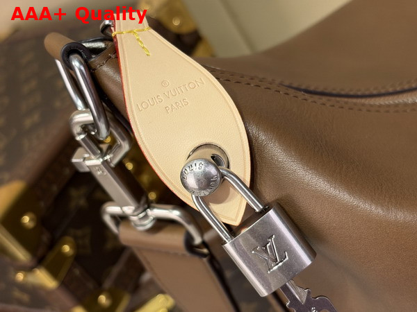 Louis Vuitton Vagabond Hobo in Caramel Calfskin Leather M28392 Replica