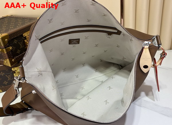 Louis Vuitton Vagabond Hobo in Caramel Calfskin Leather M28392 Replica