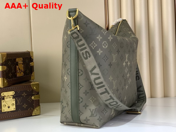 Louis Vuitton Vagabond Hobo in Khaki Monogram Surplus Coated Canvas M27181 Replica