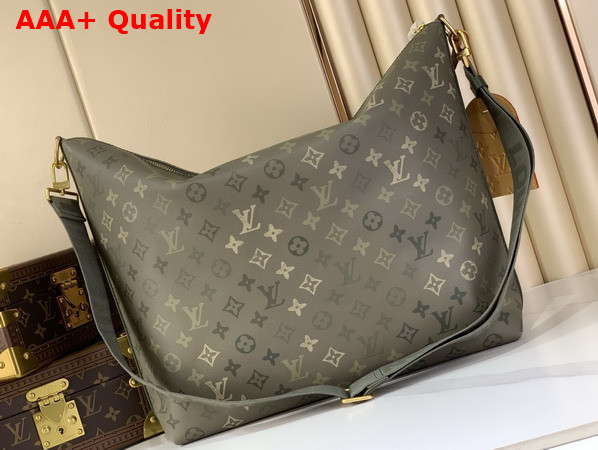 Louis Vuitton Vagabond Hobo in Khaki Monogram Surplus Coated Canvas M27181 Replica