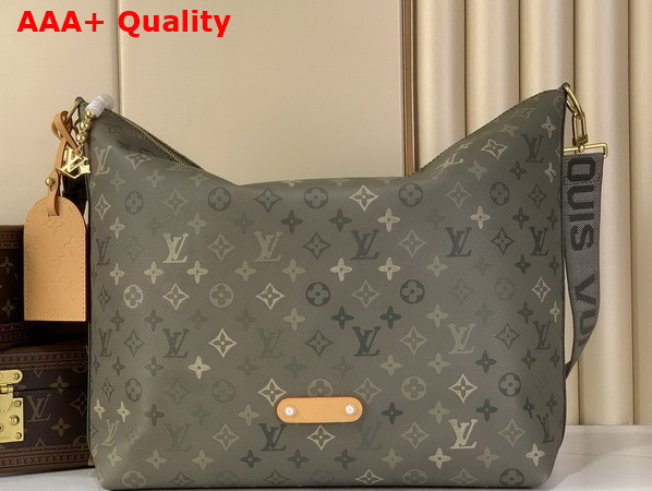 Louis Vuitton Vagabond Hobo in Khaki Monogram Surplus Coated Canvas M27181 Replica