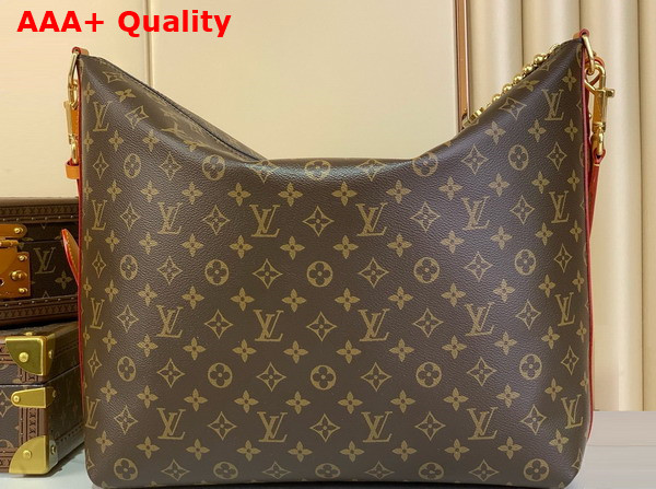 Louis Vuitton Vagabond Hobo in Monogram Coated Canvas M14018 Replica