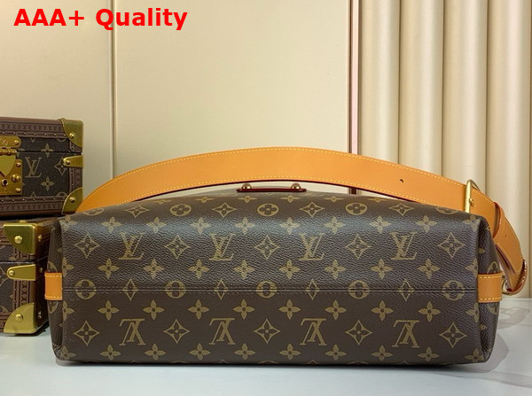 Louis Vuitton Vagabond Hobo in Monogram Coated Canvas M14018 Replica