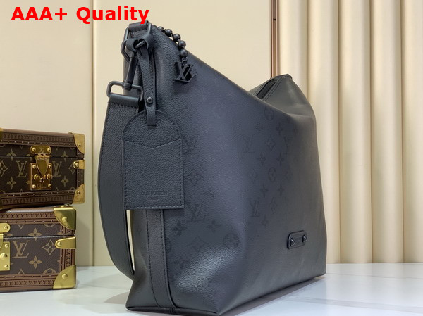 Louis Vuitton Vagabond Hobo in Monogram Midnight Coated Canvas M27856 Replica