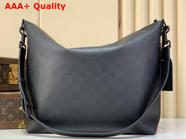 Louis Vuitton Vagabond Hobo in Monogram Midnight Coated Canvas M27856 Replica