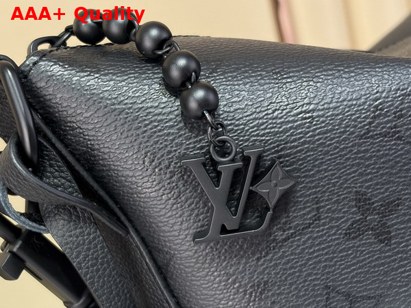 Louis Vuitton Vagabond Hobo in Monogram Midnight Coated Canvas M27856 Replica