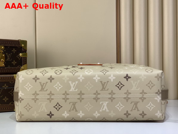 Louis Vuitton Vagabond Hobo in Sand Beige Monogram Surplus Coated Canvas M26931 Replica