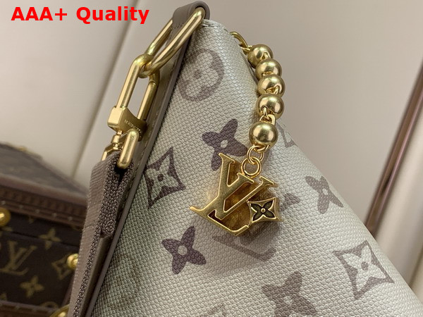 Louis Vuitton Vagabond Hobo in Sand Beige Monogram Surplus Coated Canvas M26931 Replica