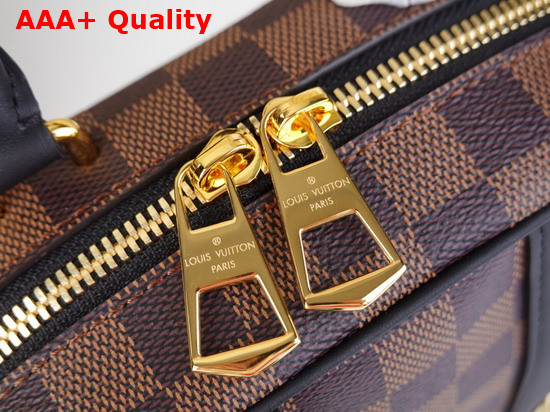 Louis Vuitton Valisette Souple BB Handbag Black Damier Ebene Coated Canvas N50063 Replica