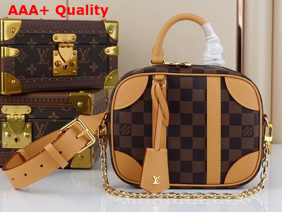 Louis Vuitton Valisette Souple BB Natural Damier Ebene Canvas N50065 Replica
