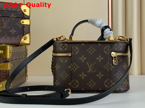 Louis Vuitton Vanity Chain Pouch Monogram Reverse Canvas M47125 Replica
