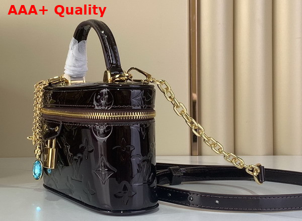 Louis Vuitton Vanity Chain Pouch Monogram Vernis Datewood M28334 Replica