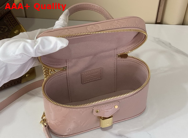 Louis Vuitton Vanity Chain Pouch Monogram Vernis Desert Sand M27169 Replica