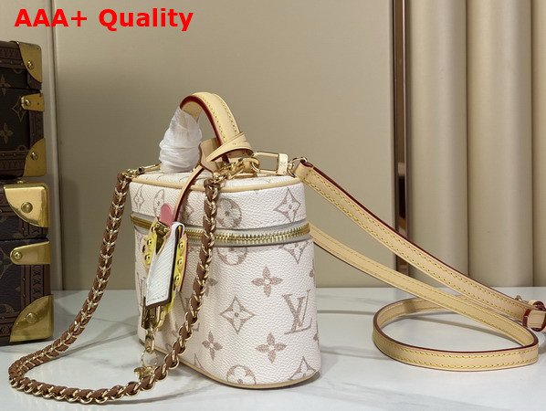 Louis Vuitton Vanity Chain Pouch in Monogram Dune Coated Canvas with a Playful Touch M29782 Replica