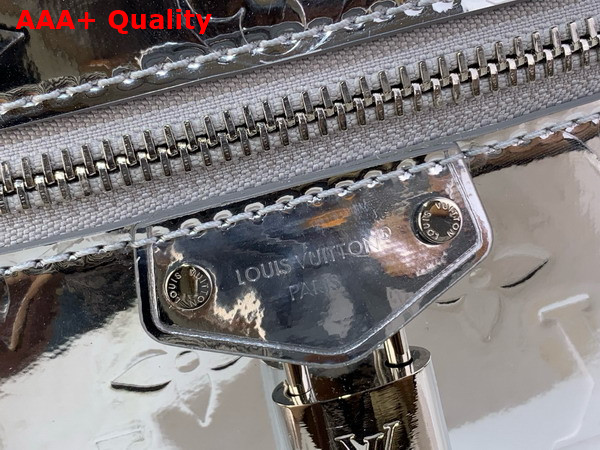 Louis Vuitton Vanity Chain Pouch in Silver Coated Canvas M26097 Replica