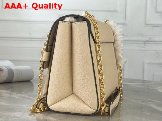 Louis Vuitton Vavin BB Creme Monogram Empreinte Leather M44553 Replica